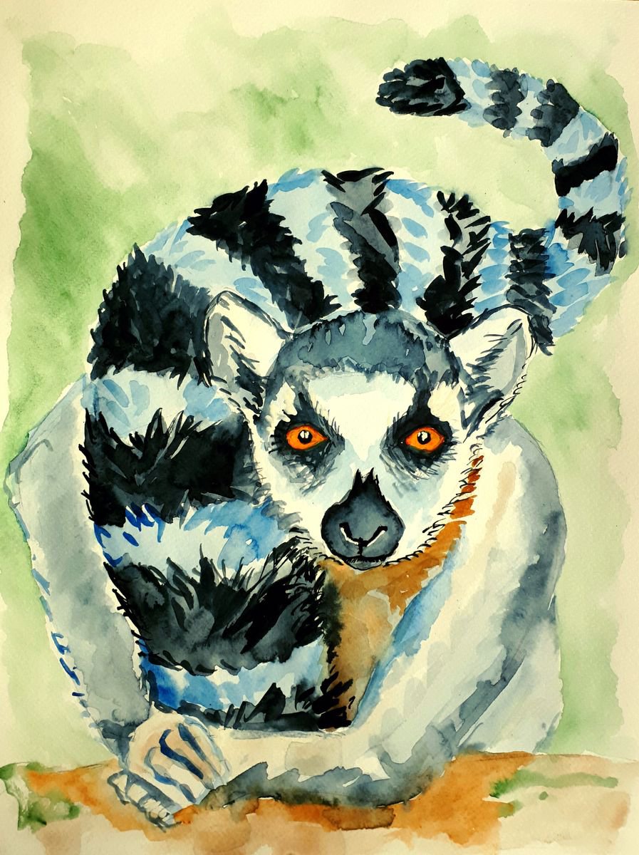 Lemur by Marily Valkijainen