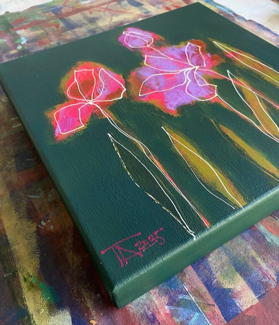 The last tulips I.