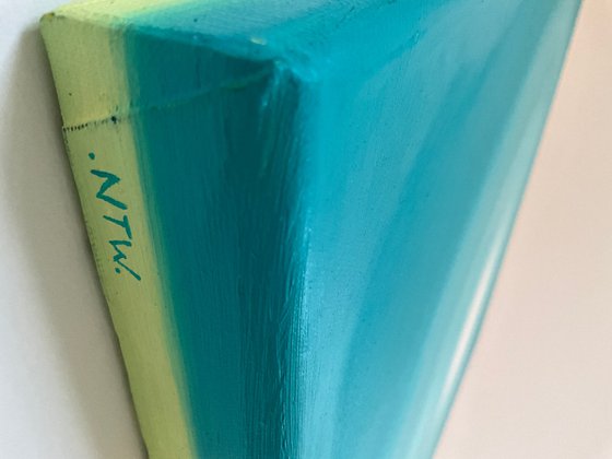 Turquoise and Yellow