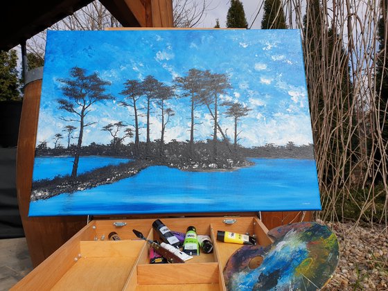 Evening by the lake
