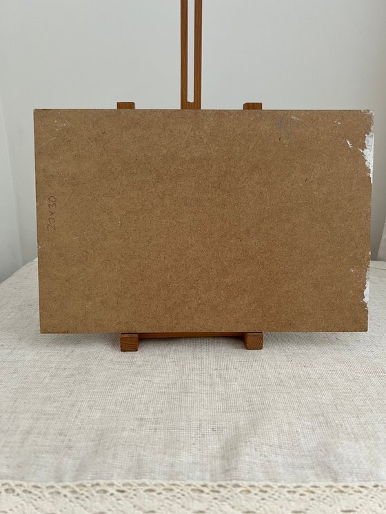 Sheep Snowdrops Pastoral Landscape