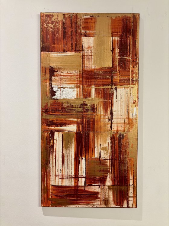 Field of Study Ochre 50x100x2 cm