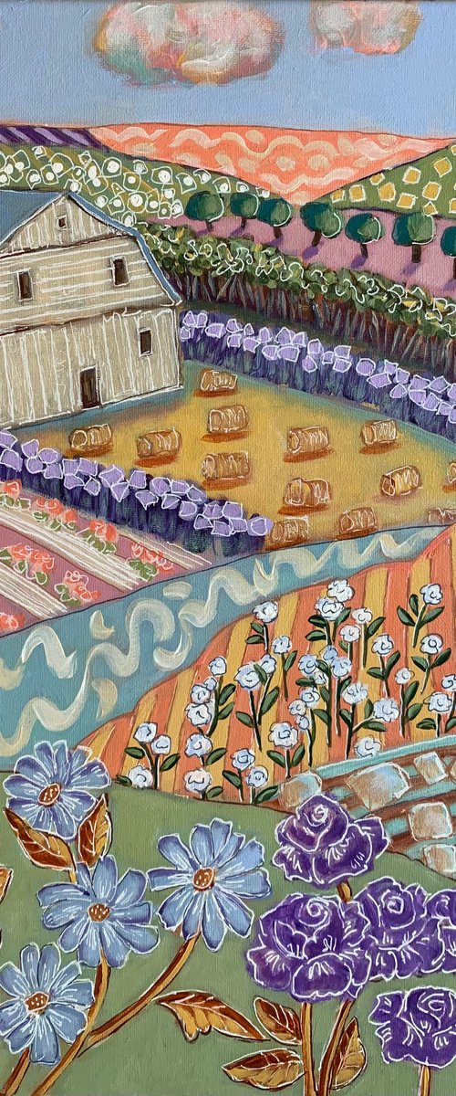 Happy Hillsides of Hillsboro by Holly Wojahn