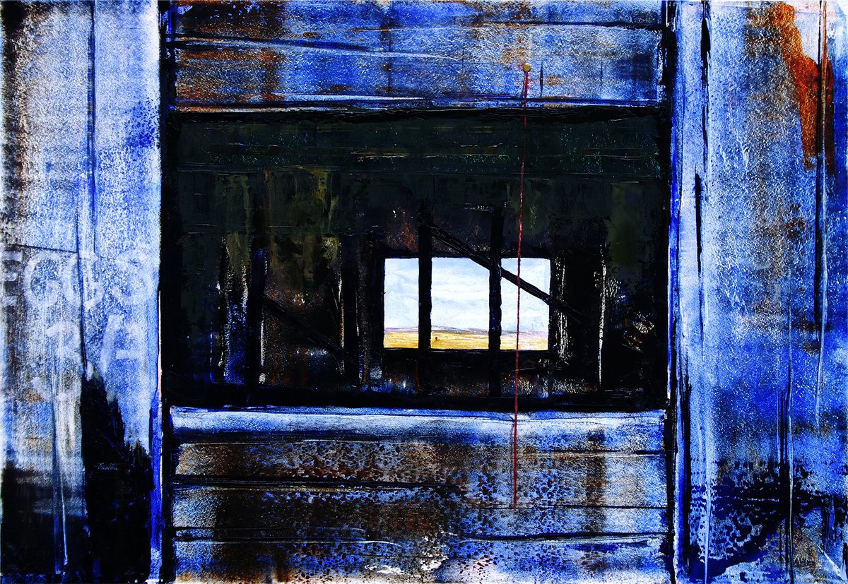THE OLD BLUE SHED by Richard Manning