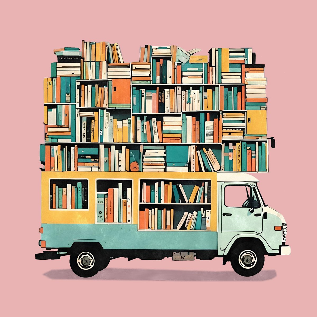 The Bibliobus by Peter Walters