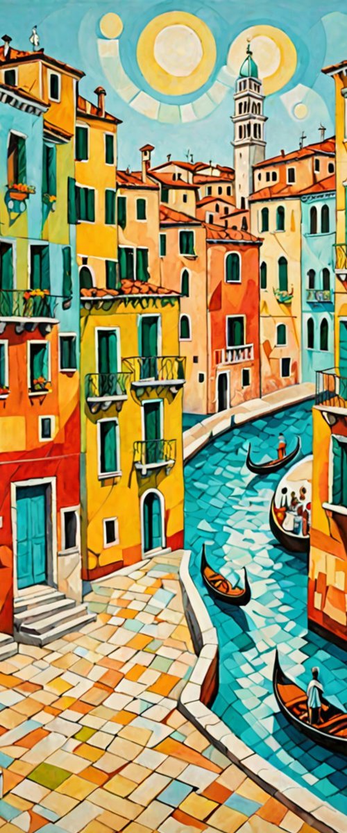 Venetian canal by Sanja Jancic