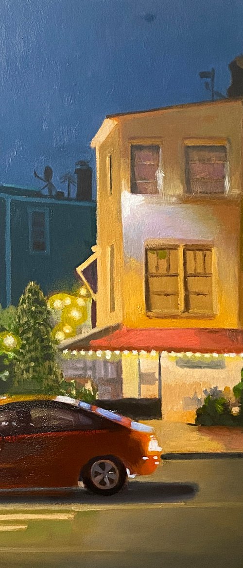 Surroundings 16x16" in 41x41 cm by Dennis Crayon