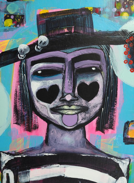 Godfather Death - morbid pop portrait