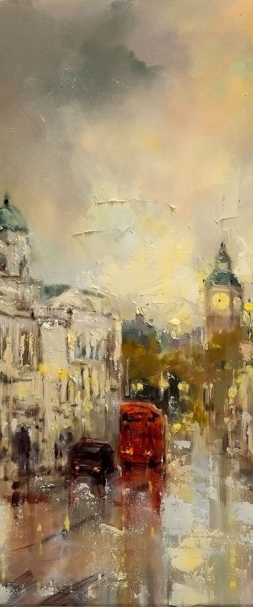 'London Winter' by Ewa Czarniecka
