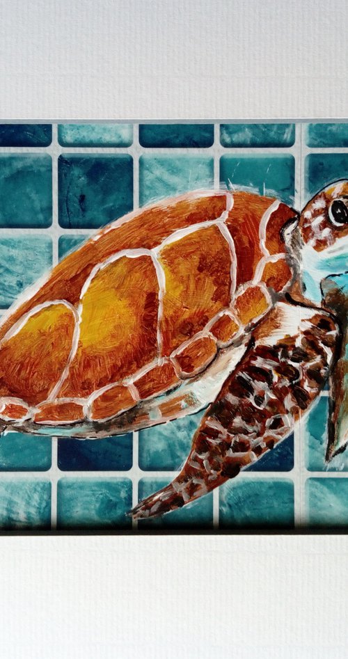 Sea Turtle by MARJANSART