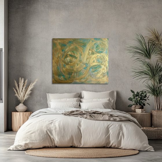 Gold Leaf 100x80x2