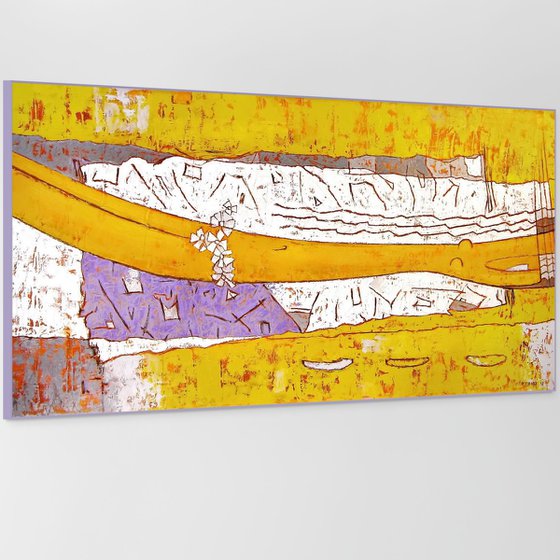 Sleeping in Golden Tones