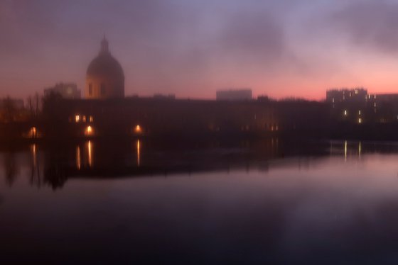 Crépuscule à Toulouse....