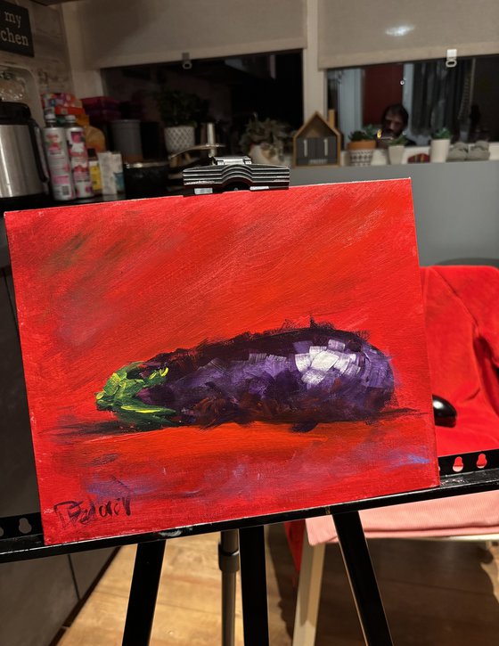 Deep Violet Aubergine