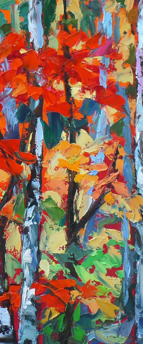 The Birches by Elizabeth Elkin