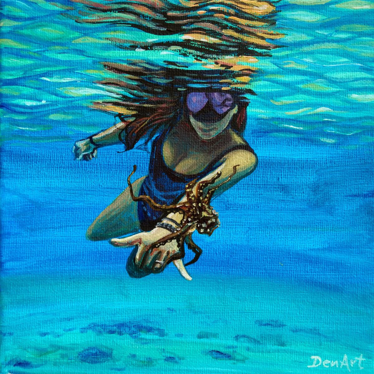 Underwater fun by ELENI DENART