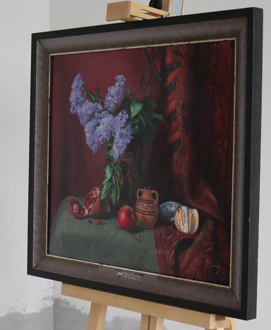 Still life with lilacs