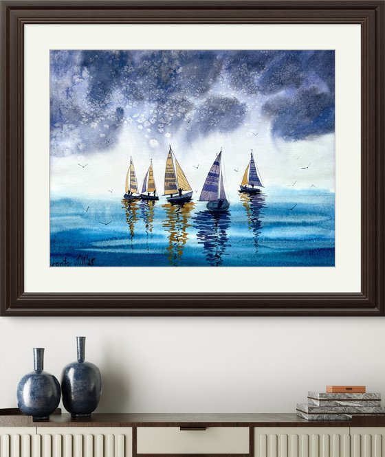 Regata After the rain Yachts