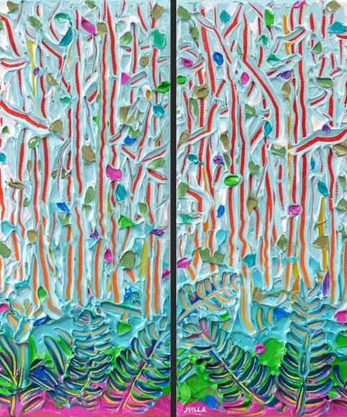 Light Through The Thicket 30 by Joseph Villanueva