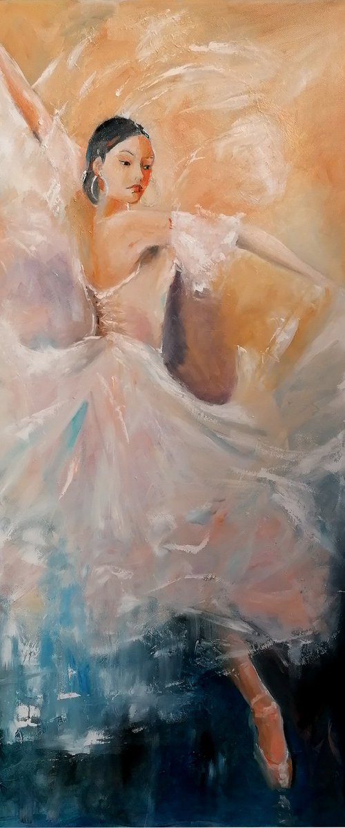 Dancer in white by Susana Zarate Harris