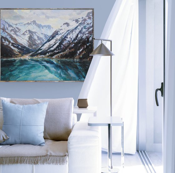 In silence of mountains