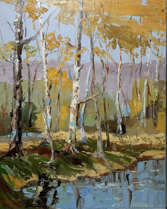 A Bend in the Birch Forest