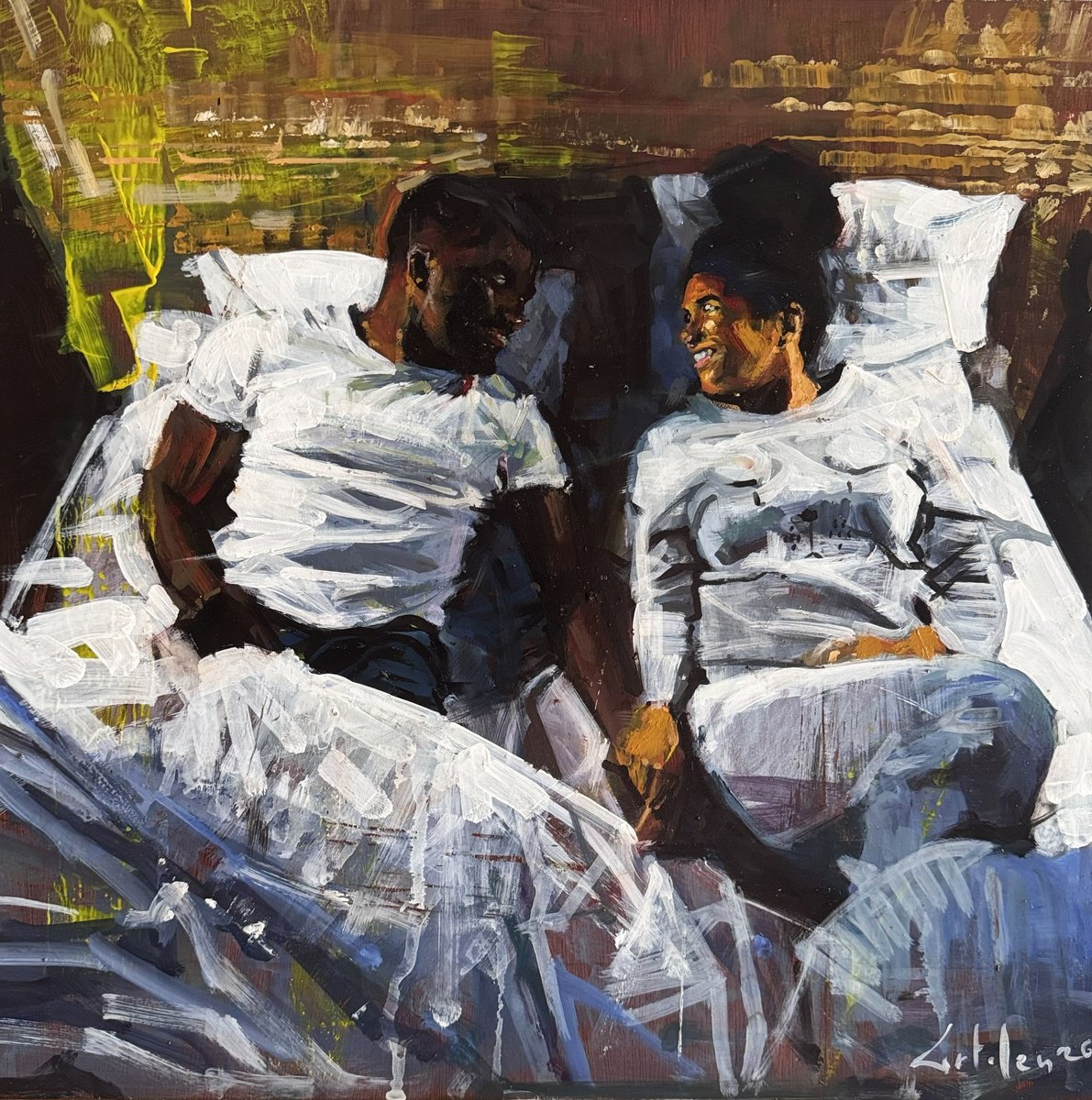 The Language Of Silence By Marco Ortolan, 16 X 16, Artwork For Sale On Artfinder