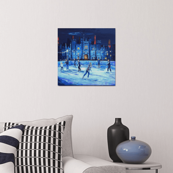 Winter Ice Skating at Hampton Court