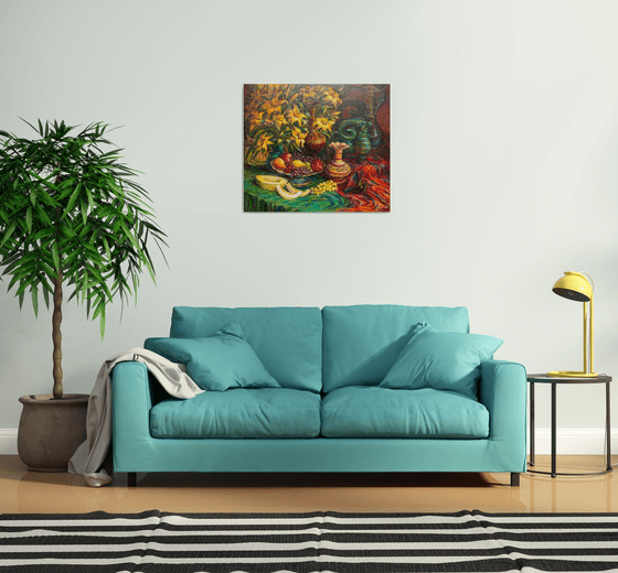 STILL LIFE WITH LILIES