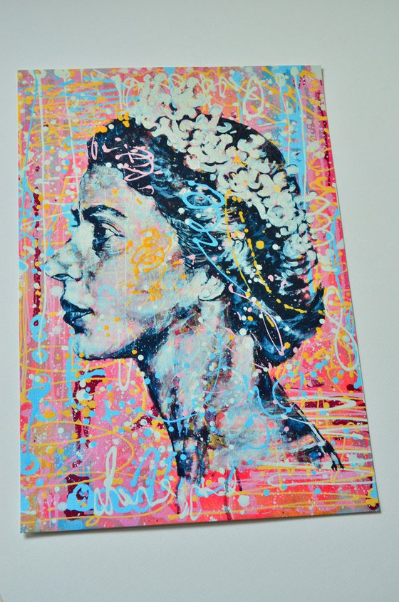 Queen Elizabeth II-  Collage