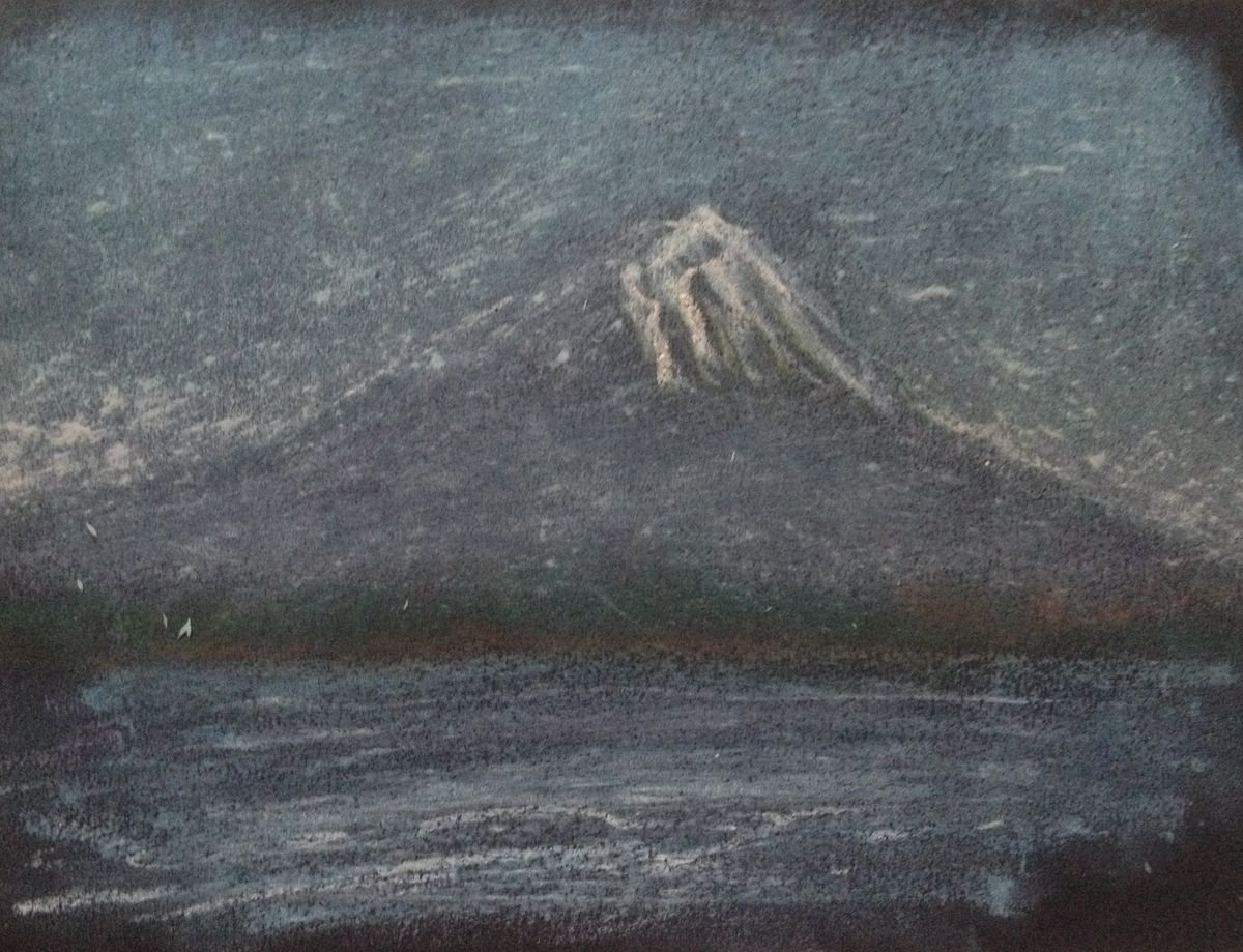 Mount Fuji at Dusk by David Lloyd