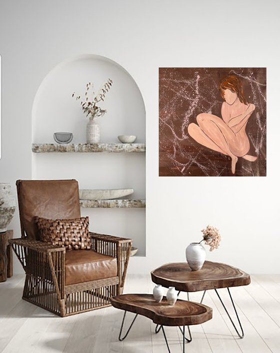 Woman Nude Original Painting
