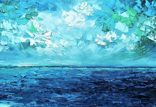 Azure waters by Paige Castile