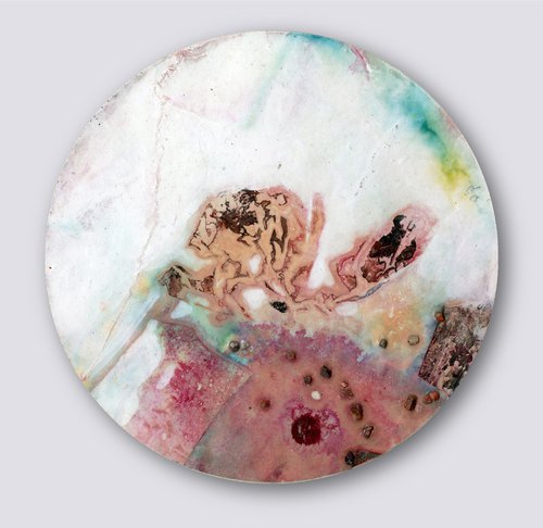 Circle Abstraction 22 - Abstract Painting by Kathy Morton Stanion by Kathy Morton Stanion