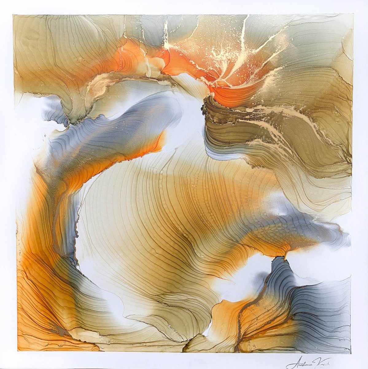 Luventus 2 By Anastacia Kevich, 20 X 20, Artwork For Sale On Artfinder