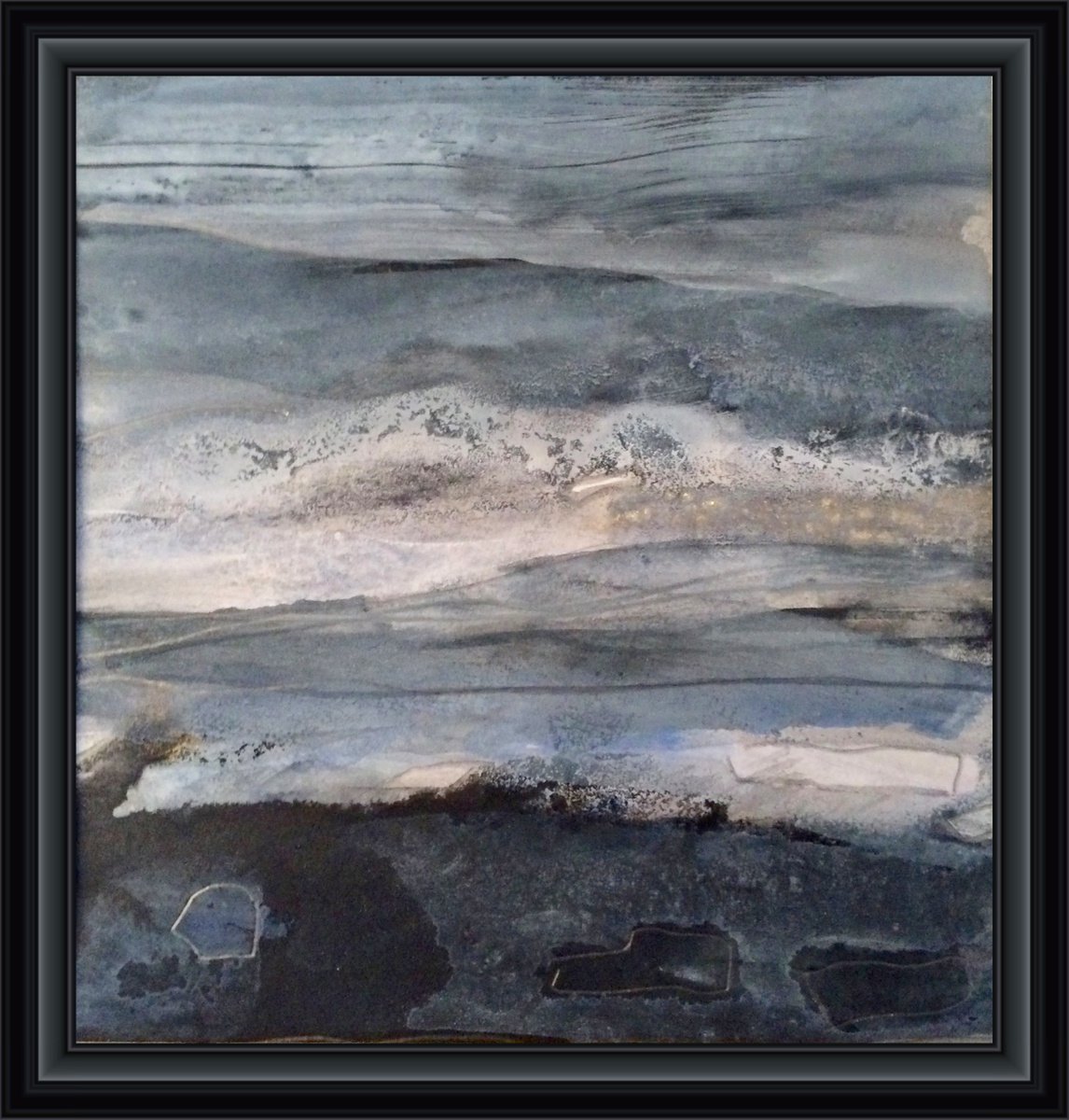 Grey Horizon I Grauer Horizont I Seascape by Gesa Reuter