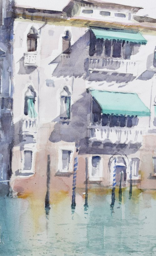 House in Venice by Goran Žigolić Watercolors