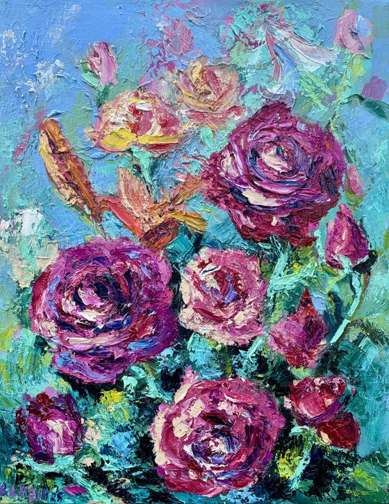 July Roses (2025), 35*45