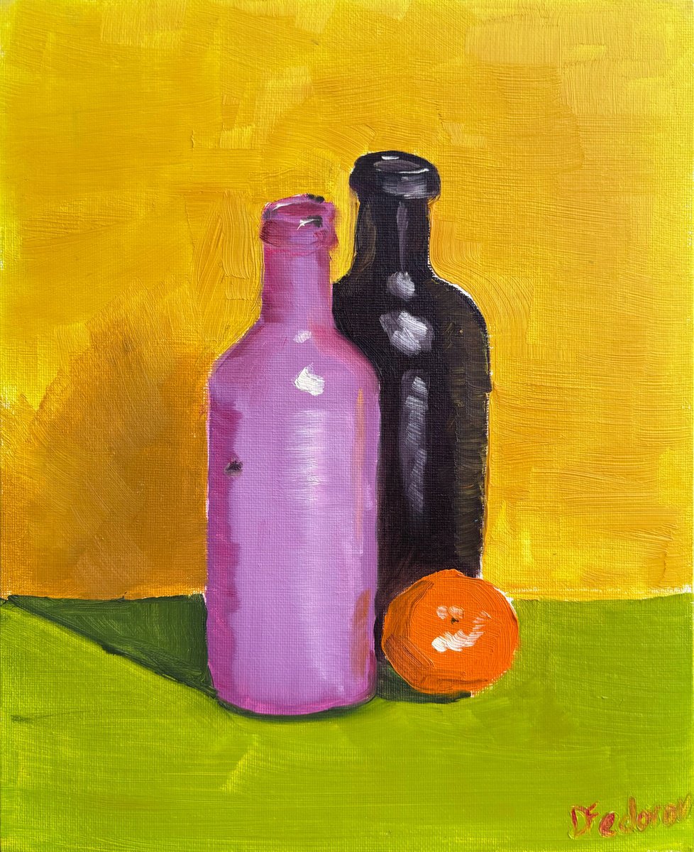 Colourful Still Life By Dmitry Fedorov, 9 X 12, Artwork For Sale On Artfinder