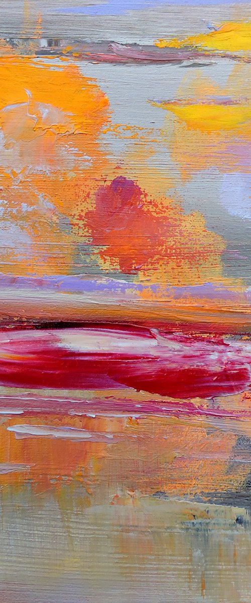 Sunset in Bahamas. by Veta  Barker