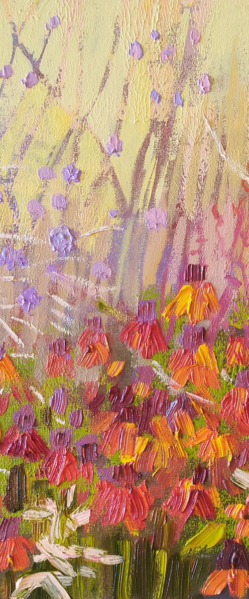 Sunlit Flowers II by Ekaterina Prisich