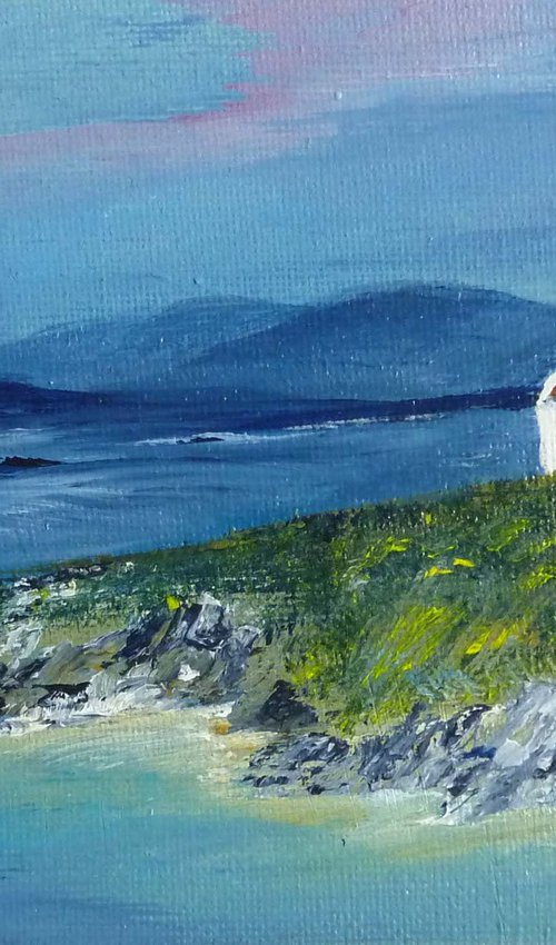 Wee Beach Cottage by Margaret Denholm