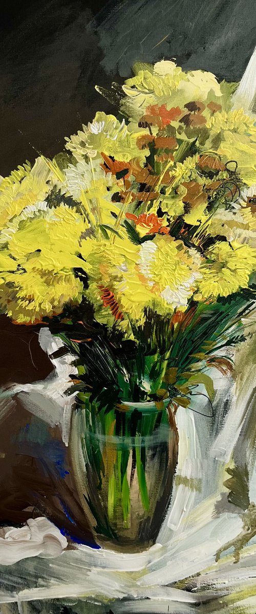 Yellow Bloom by Vahe Bagumyan