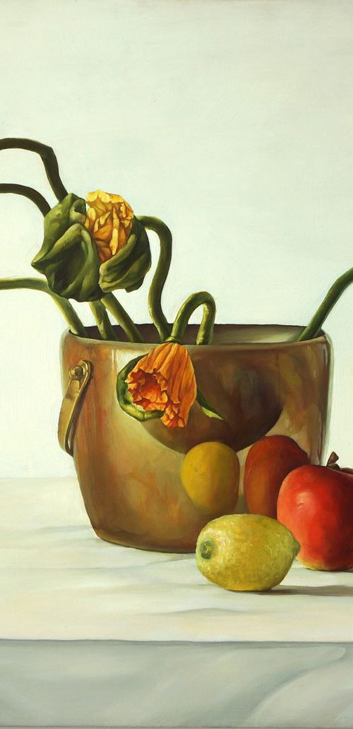 Still life with poppy seeds by Marina Popkova-Sologub