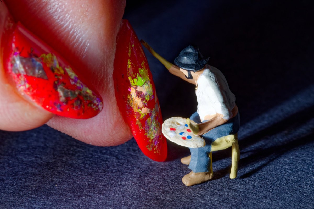 Organic Abstract Photograph By Marc Ehrenbold, 40 X 30", Micro Manicure, Original Artwork