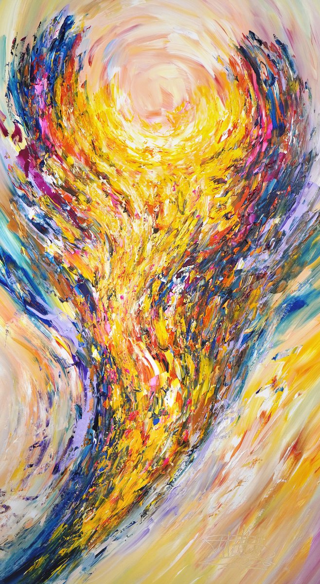 Desire Of Freedom L 1 By Peter Nottrott, 33 X 61, Artwork For Sale On Artfinder
