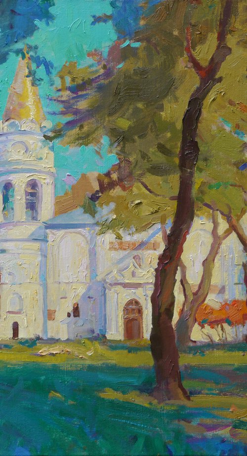 Ancient cathedral in Chernihiv by Victor Onyshchenko