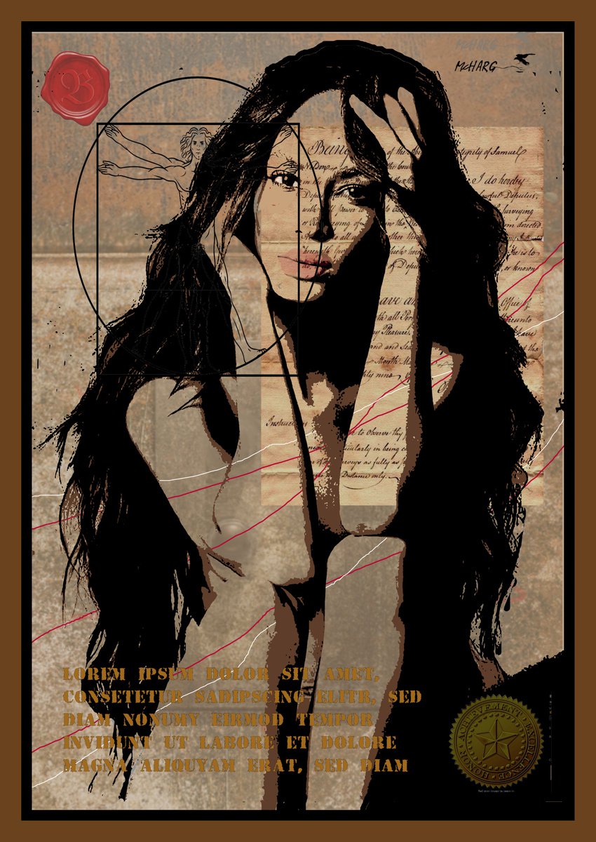 Expressive Abstract Painting By Joe Mcharg, 30 X 42, Thinking Of My Future 30X42, Original Artwork