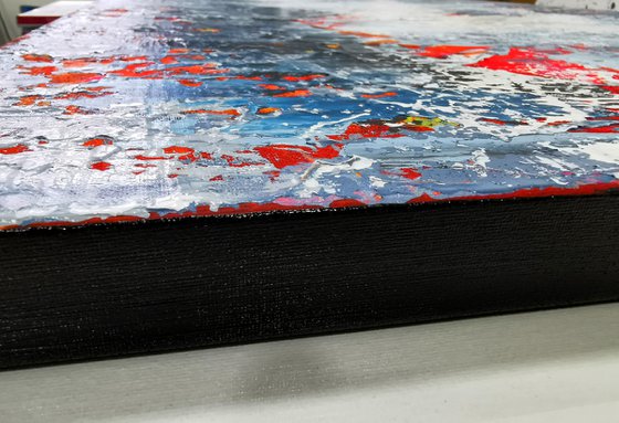 180x80cm. / abstract painting / Abstract 1185