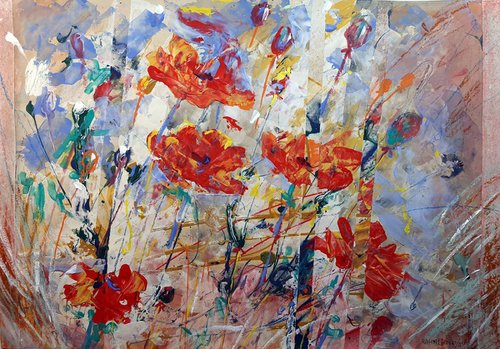 Fantasy with Flowers 175 by Rakhmet Redzhepov
